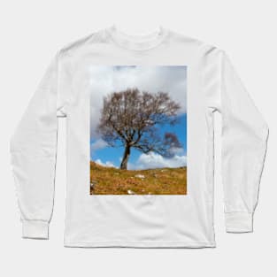 A single tree, Dumfries and Galloway Long Sleeve T-Shirt